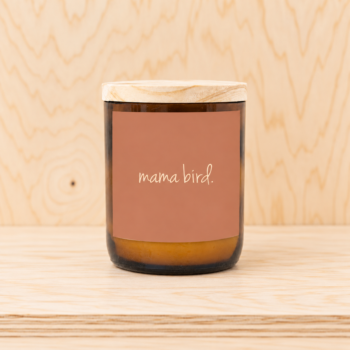 Mama Bird ~ Happy Days Candle