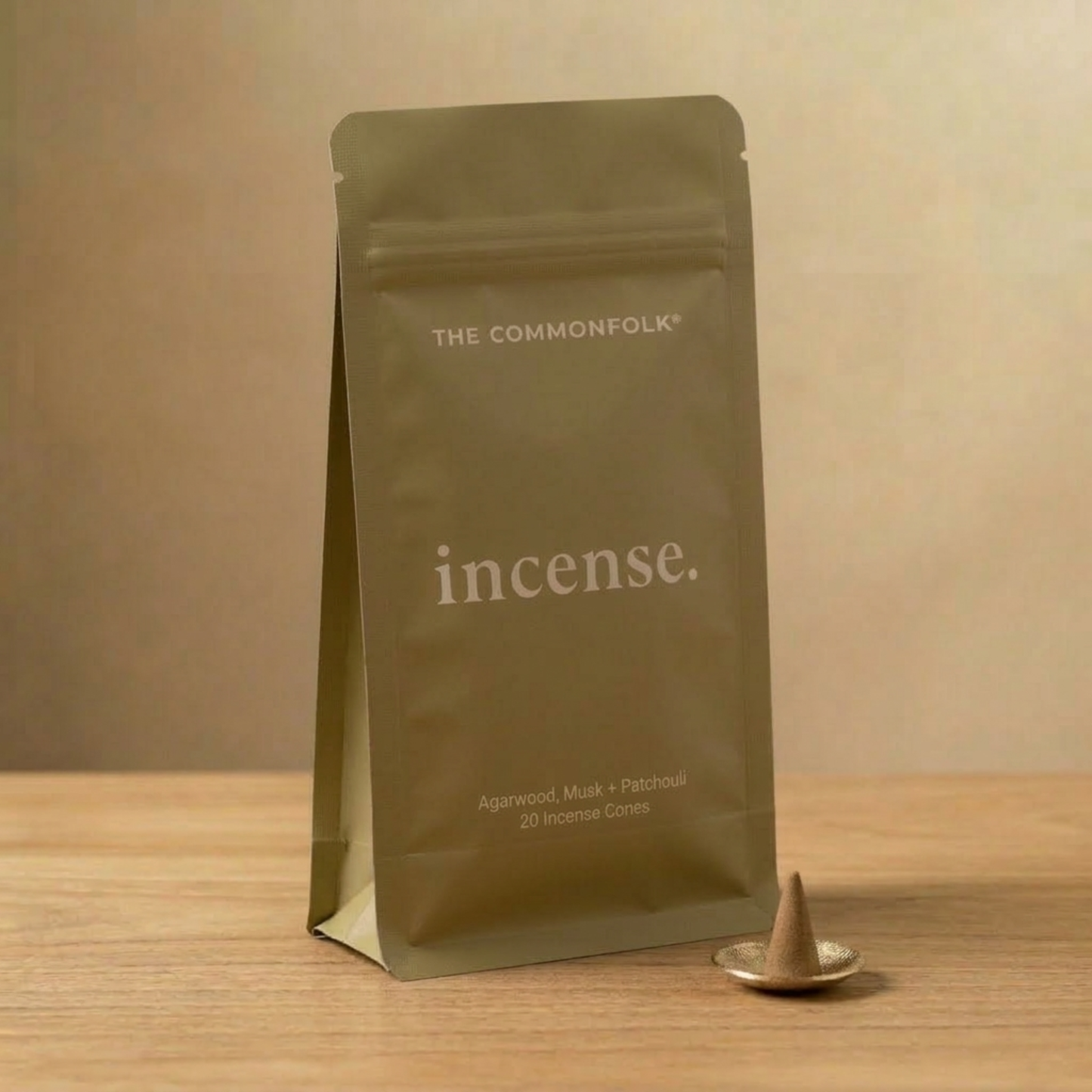 Keep It Simple Incense Cones / Ubud - Agarwood, Musk + Patchouli