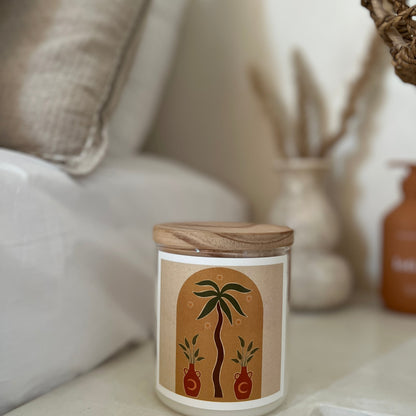 Palms + Pots ft. Roam Slow Studio Candle