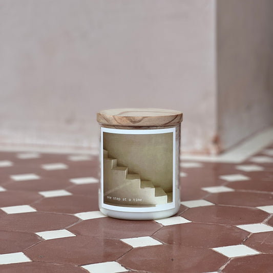 One Step at a Time Soul Candle