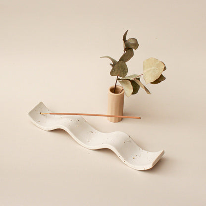 Waves Incense Holder