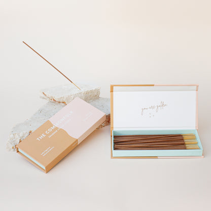 Waves Incense Ritual Sticks / India - Teakwood + Tobacco