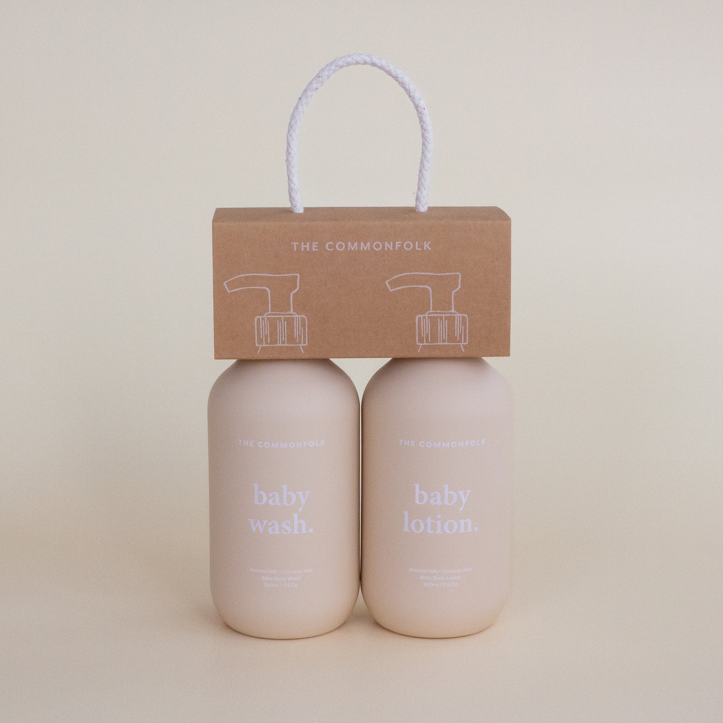 BABY Keep It Simple - Wash + Lotion Kit / Nude