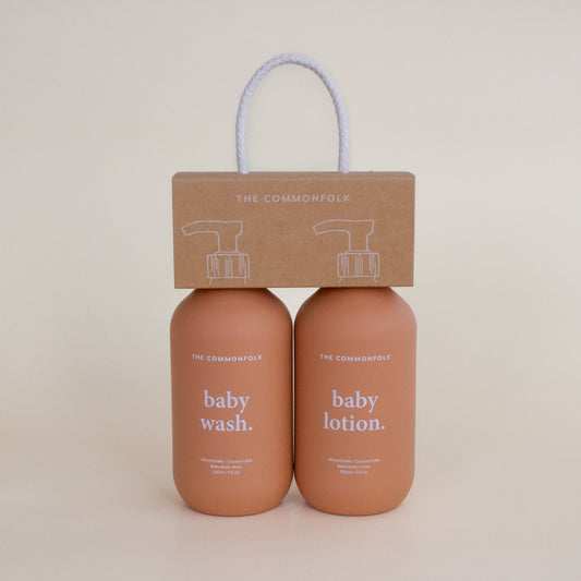 BABY Keep It Simple - Wash + Lotion Kit / Terra