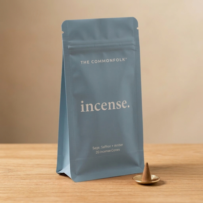 Keep It Simple Incense Cones / Morocco - Sage, Saffron + Amber
