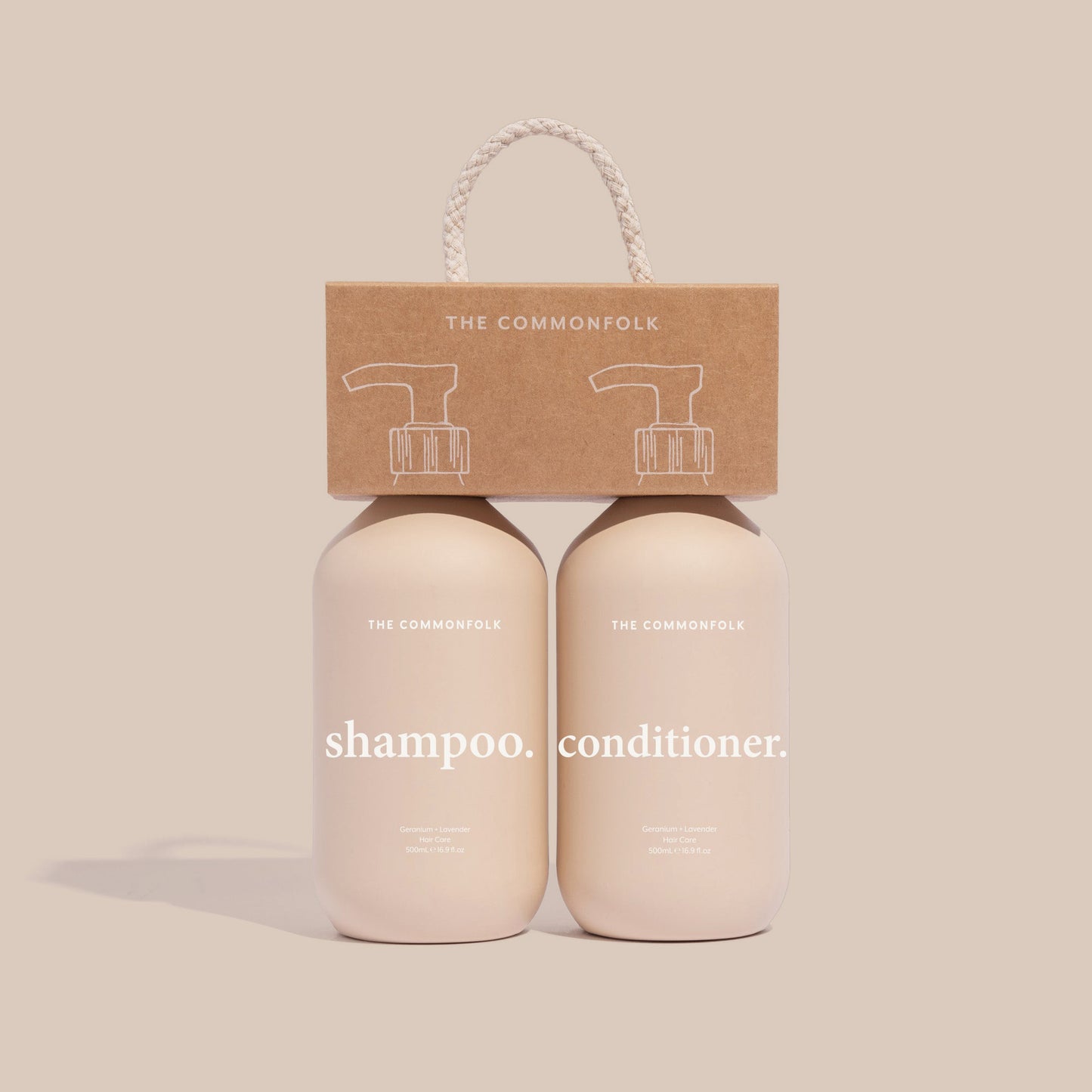 Keep It Simple Shampoo + Conditioner Kit - Nude