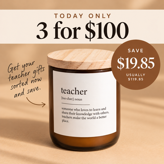 Teacher ~ Dictionary Meaning Candle