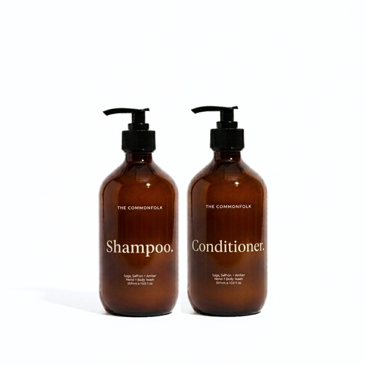 Keep It Simple Shampoo + Conditioner Kit - Amber