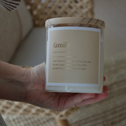 Family ~ GOLDIE Dictionary Soul Candle
