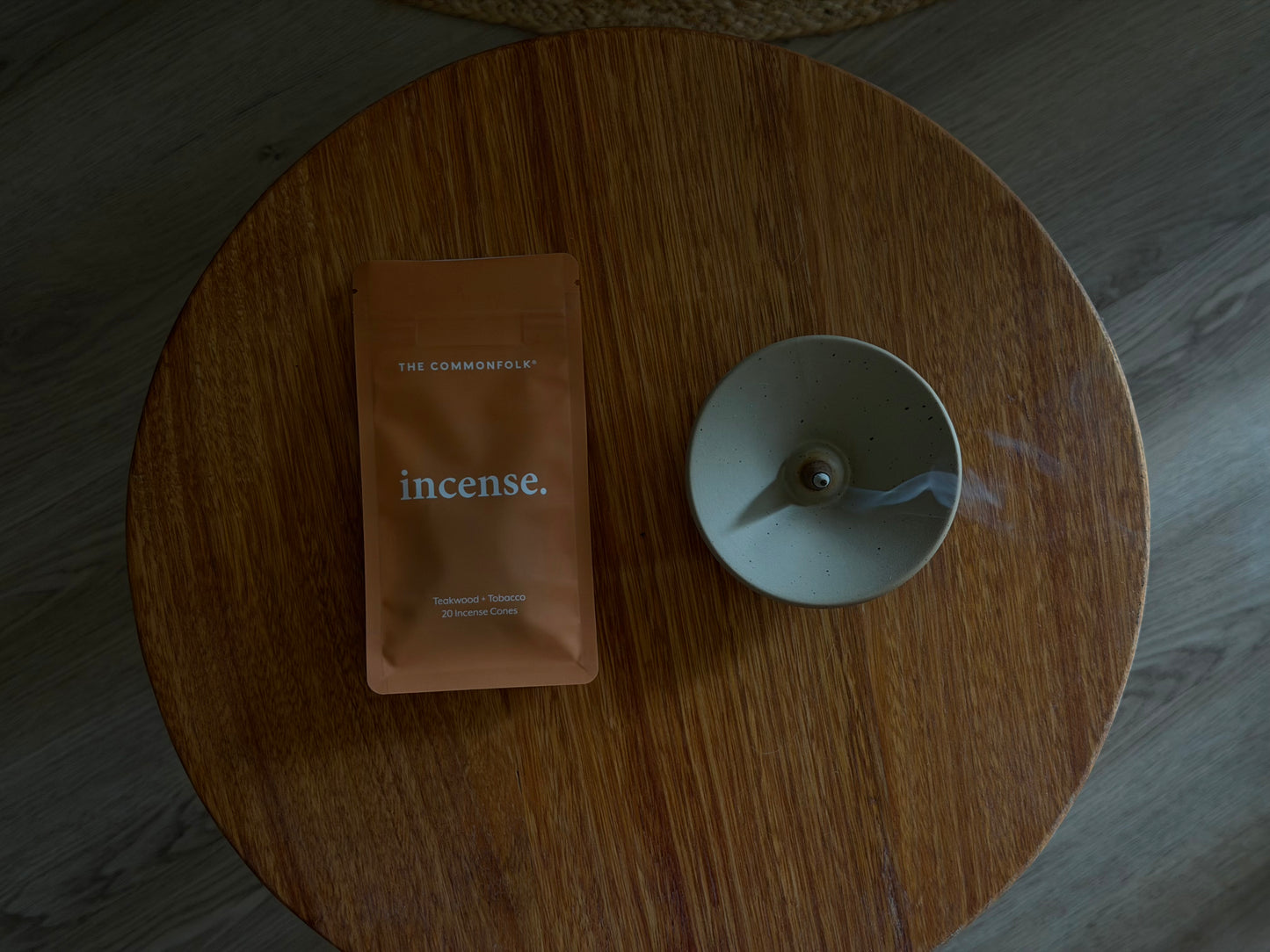 Keep It Simple Incense Cones / India - Teakwood + Tobacco