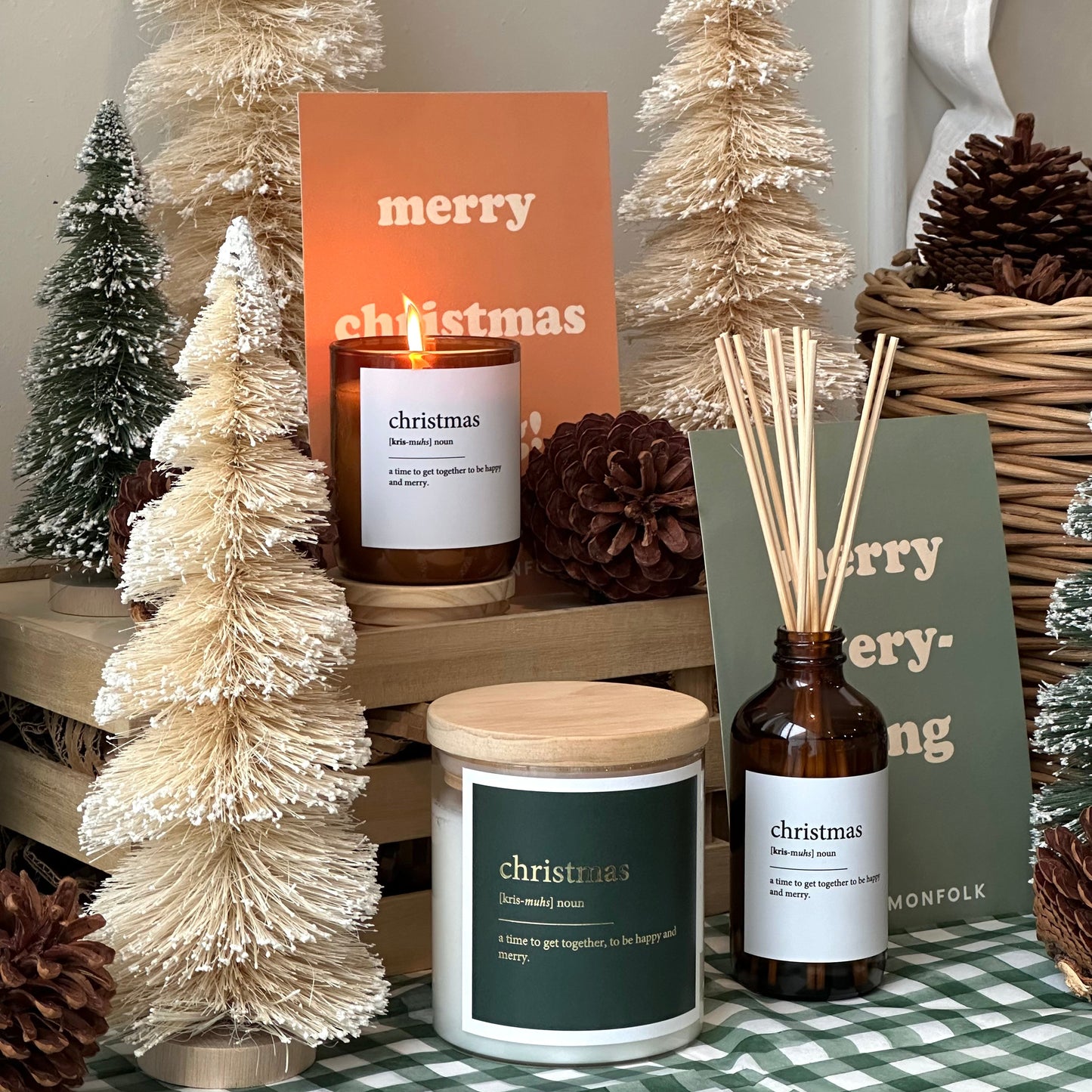 Christmas ~ Dictionary Meaning Candle