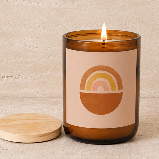 Earth Essentials Candle - Rainbow Roots
