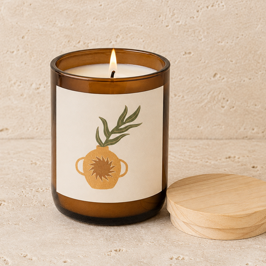 House Plants Candle - Sun