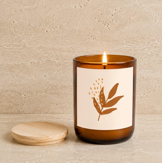 Earth Essentials Candle - Leaf Life