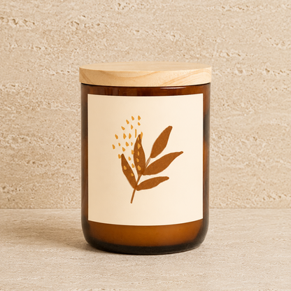 Earth Essentials Candle - Leaf Life