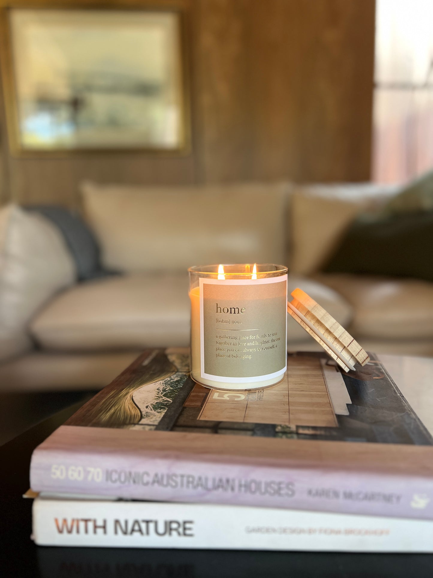 GOLDIE Dictionary Soul Candle - Home