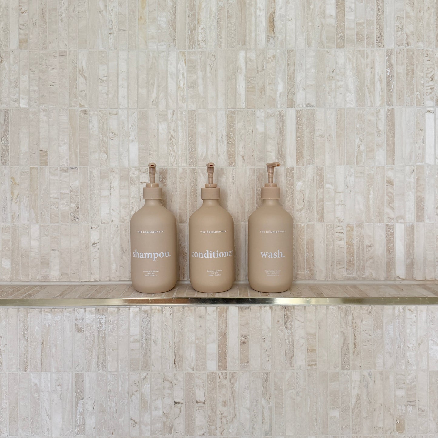 Keep It Simple Shampoo + Conditioner Kit - Nude