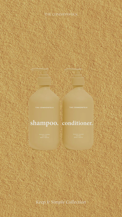 Keep It Simple Shampoo + Conditioner Kit - Sesame