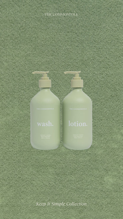 Keep It Simple Wash+Lotion Kit - Sage