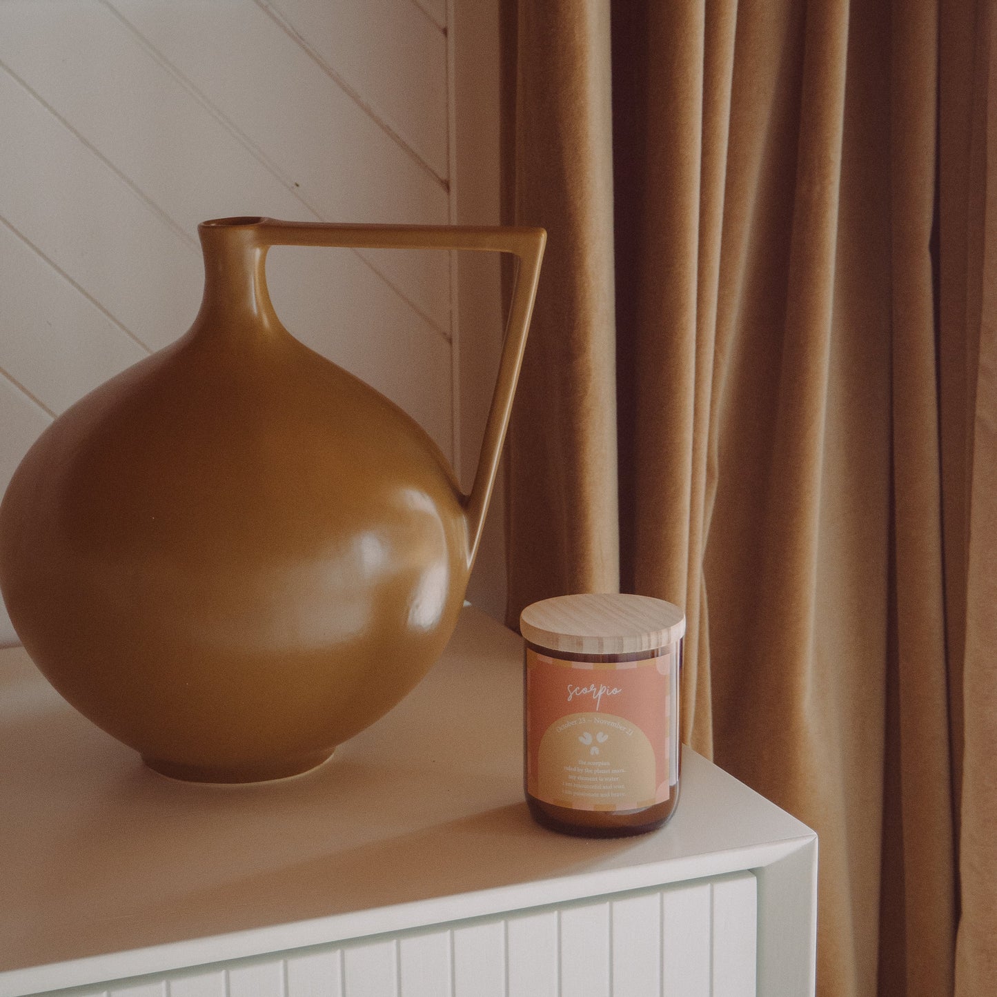 Zodiac Colour Candle - Scorpio