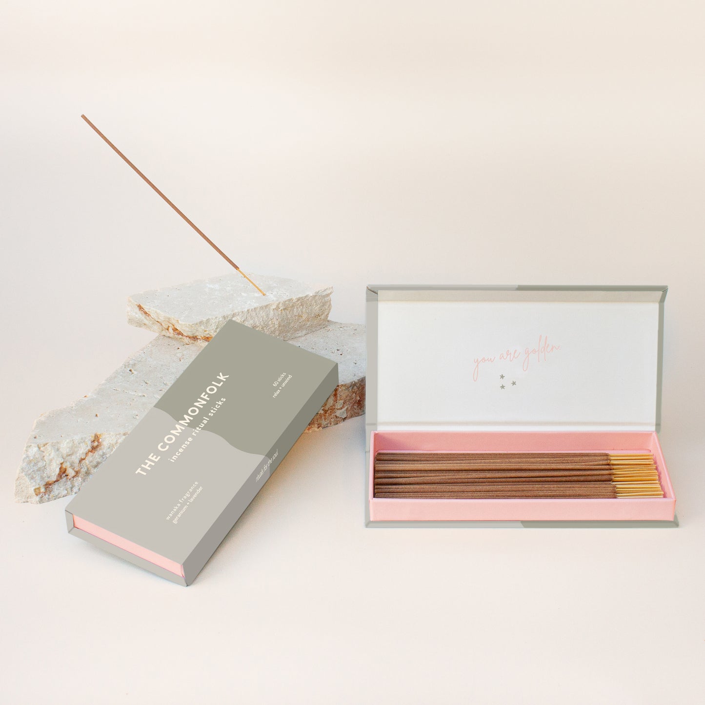 Waves Incense Ritual Sticks / Wanaka - Geranium + Lavender