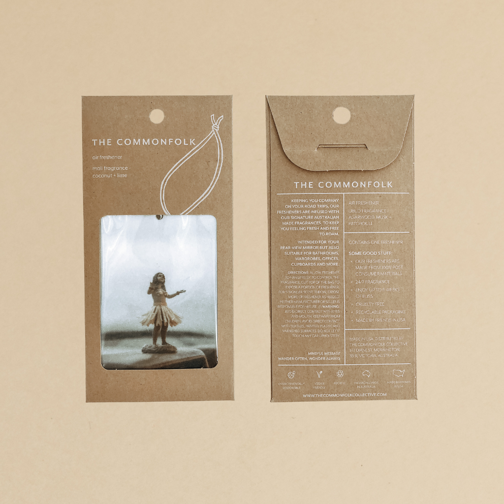 Hula girl car air freshener shop