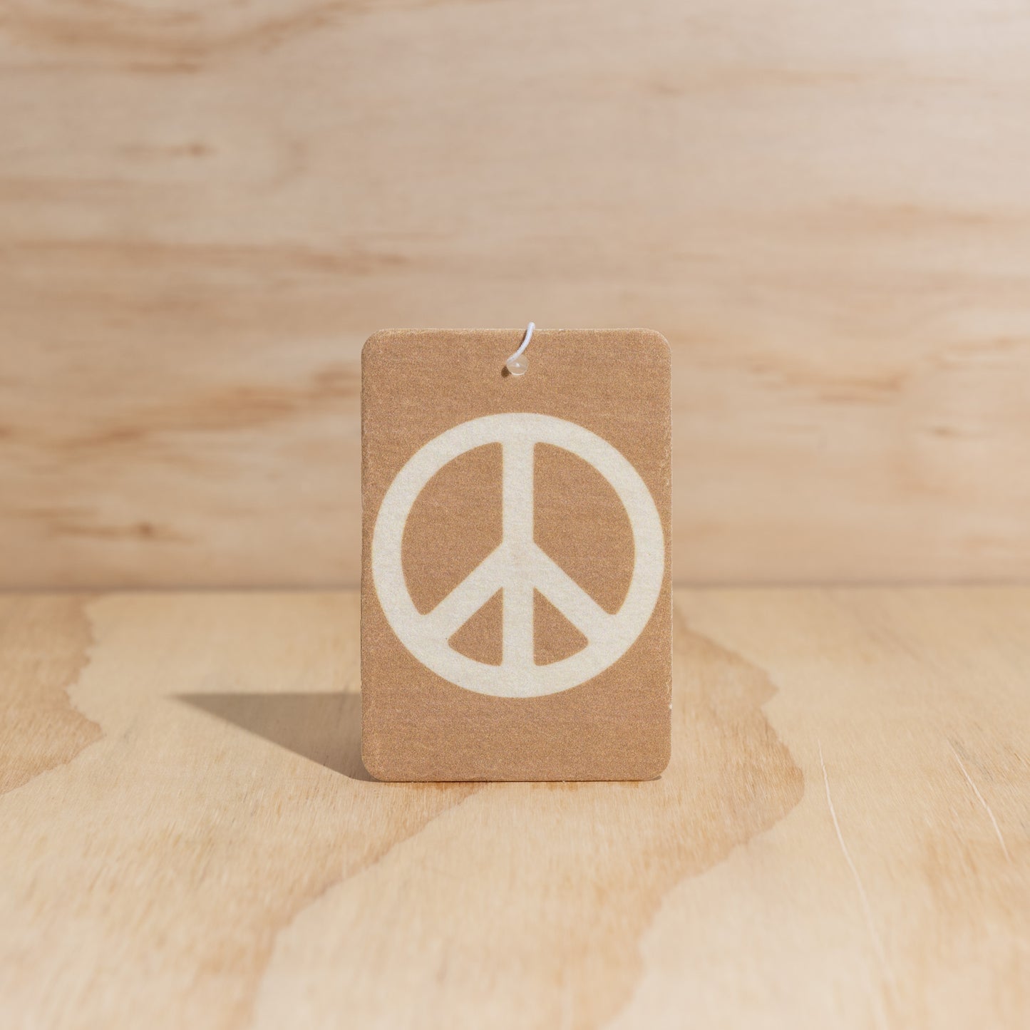 Peace Sign / Tan Air Freshener - Ubud